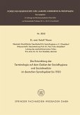 Die Entwicklung der Terminologie auf dem Gebiet der Sozialhygiene und Sozialmedizin im deutschen Sprachgebiet bis 1930