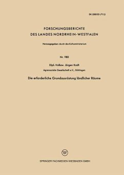 Die erforderliche Grundausrüstung ländlicher Räume - Kraft, Jürgen