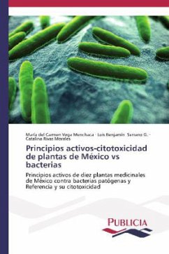 Principios activos-citotoxicidad de plantas de México vs bacterias