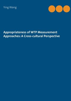 Appropriateness of WTP Measurement Approaches: A Cross-cultural Perspective - Wang, Ying