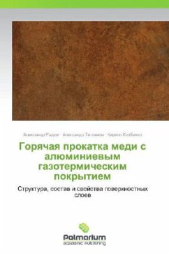 Goryachaya prokatka medi s alyuminievym gazotermicheskim pokrytiem - Radyuk, Aleksandr;Titlyanov, Aleksandr;Kozbenko, Kirill