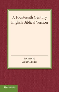 A Fourteenth Century English Biblical Version