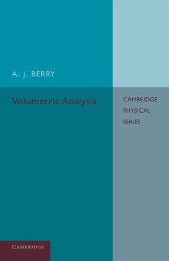 Volumetric Analysis - Berry, A. J.