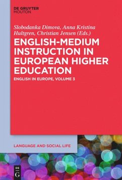 English-Medium Instruction in European Higher Education