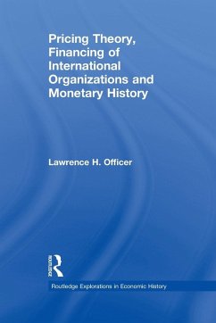 Cover Pricing Theory, Financing of International Organisations and Monetary History