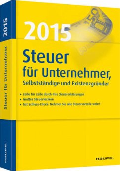 Steuer 2015 für Unternehmer, Selbstständige und Existenzgründer