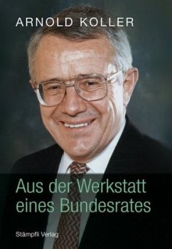Cover Aus der Werkstatt eines Bundesrates