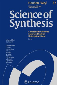 Science of Synthesis: Houben-Weyl Methods of Molecular Transformations Vol. 37 (eBook, ePUB)