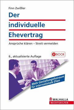 Der individuelle Ehevertrag (eBook, PDF) - Zwißler, Finn