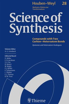 Science of Synthesis: Houben-Weyl Methods of Molecular Transformations Vol. 28 (eBook, ePUB)