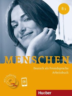 Menschen B1. Arbeitsbuch mit 2 Audio-CDs - Breitsameter, Anna; Glas-Peters, Sabine; Pude, Angela