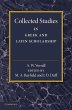 Collected Studies in Greek and Latin... - Bild 1