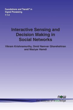 Interactive Sensing and Decision Making in Social Networks