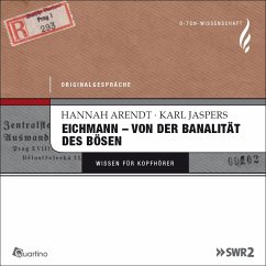 Eichmann - von der Banalität des Bösen (MP3-Download) - Arendt, Hannah; Jaspers, Karl