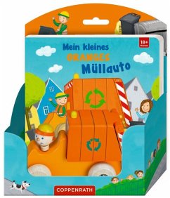 Cover Mein kleines oranges Müllauto, m. Holzauto