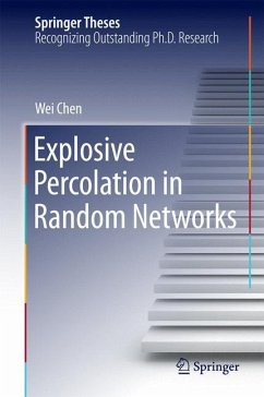 Explosive Percolation in Random Networks - CHEN, Wei