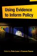 Using Evidence to Inform Policy (eBook,... - Bild 1