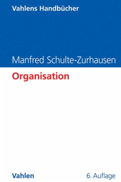 Organisation (eBook, PDF) - Schulte-Zurhausen, Manfred