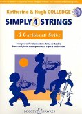 Simply 4 Strings (+CD-ROM) a caribbean Suite for elementary string orchestra and piano score and reprintable parts on CD