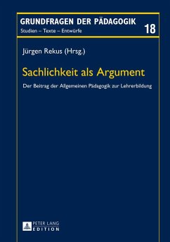 Sachlichkeit als Argument