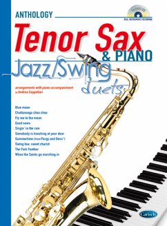 Cover Jazz & Swing Duets (+CD) for tenor saxophone and piano