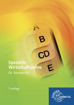 Cover Spezielle Wirtschaftslehre für Büroberufe
