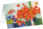 Blütentraube orange - Kunst-Faltkarten ohne Text (5 Stück) Blütentraube orange - Kunst-Faltkarten ohne Text (5 Stück)