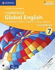 Cover Cambridge Global English Stage 7 Coursebook with Audio CD
