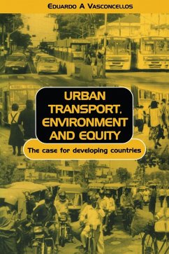 Urban Transport Environment and Equity (eBook, PDF) - Vasconcellos, Eduardo Alcantara