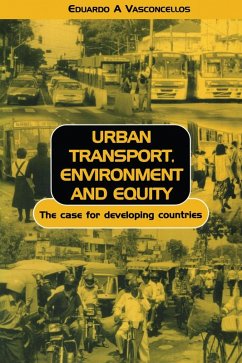 Urban Transport Environment and Equity (eBook, ePUB) - Vasconcellos, Eduardo Alcantara