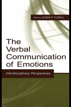 The Verbal Communication of Emotions (eBook, PDF)