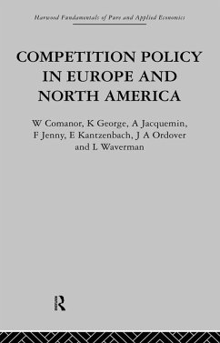 Cover Competition Policy in Europe and North America (eBook, ePUB)