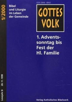 Erster Adventssonntag bis Fest der Heiligen Familie / Gottes Volk, Lesejahr B 2000, 8 Hefte u. Sonderbd. 1