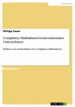 Compliance-Maßnahmen in internationalen Unternehmen (eBook, ePUB)