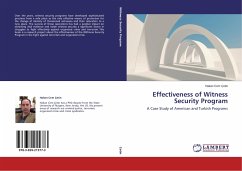 Effectiveness of Witness Security Program