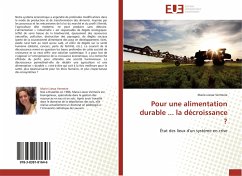 Cover Pour une alimentation durable ... la décroissance ?