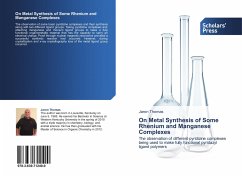 On Metal Synthesis of Some Rhenium and Manganese Complexes - Thomas, Jaron