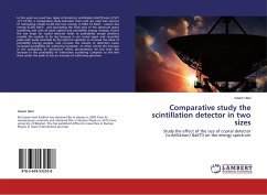 Comparative study the scintillation detector in two sizes