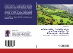 Afforestation For Mitigating Land Degradation On Kilimanjaro Highlands