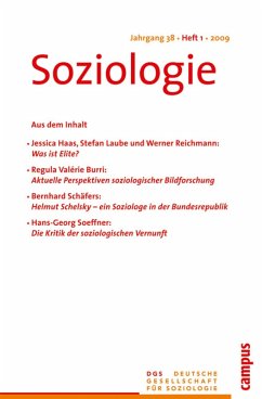 Cover Soziologie 1.2009 (eBook, PDF)