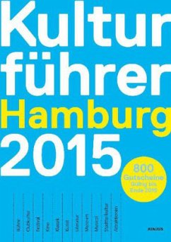 Cover Kulturführer Hamburg 2015