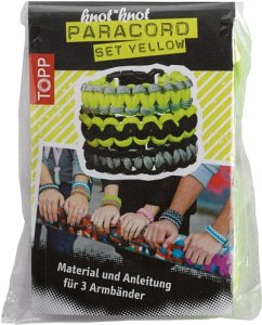 knot knot Paracord Set Yellow