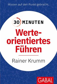 30 Minuten Werteorientiertes Führen - Krumm, Rainer
