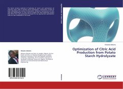 Optimization of Citric Acid Production from Potato Starch Hydrolyzate