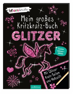 Mein großes Kritzkratz-Buch Glitzer - Golding, Elizabeth