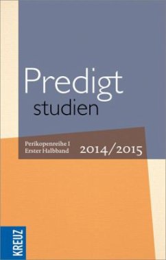 Cover Predigtstudien 2014/2015