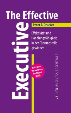 The Effective Executive (eBook, ePUB) - Drucker, Peter F.