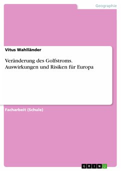 Veränderung des Golfstroms. Auswirkungen und Risiken für Europa (eBook, PDF) - Wahlländer, Vitus