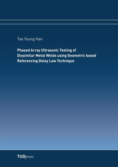 Phased Array Ultrasonic Testing of Dissimilar Metal Welds using Geometric based Referencing Delay Law Technique - Han, Tae Young