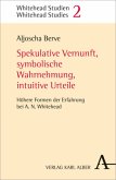 Spekulative Vernunft, symbolische Wahrnehmung, intuitive Urteile Spekulative Vernunft, symbolische Wahrnehmung, intuitive Urteile
